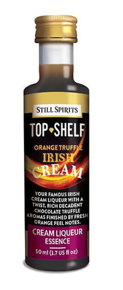 Top Shelf "Orange Truffle" Irish Cream image 0